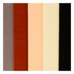 Фетр листовой мягкий 2.2 мм, 20х30 см, 5 шт, ассорти 4, Blitz FKC22-20/30