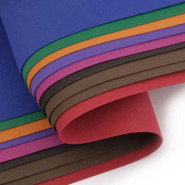 Набор фоамирана 1,0мм, 8 листов, 20х30см, микс темных оттенков, Astra&Craft