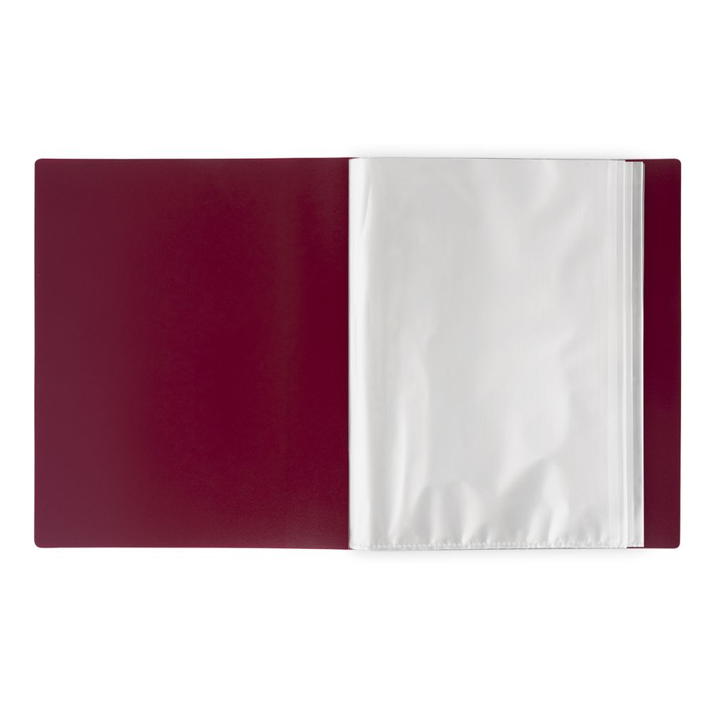 Папка с вкладышами 60 л. A4 700 мкм 25 мм, эффект 3D, 4 шт, рубиновый new EC211800126, Expert Complete EC211800126