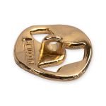 Пуговицы на ножке металл 14 мм, 6 шт, 30 золото, Blitz MB 0259