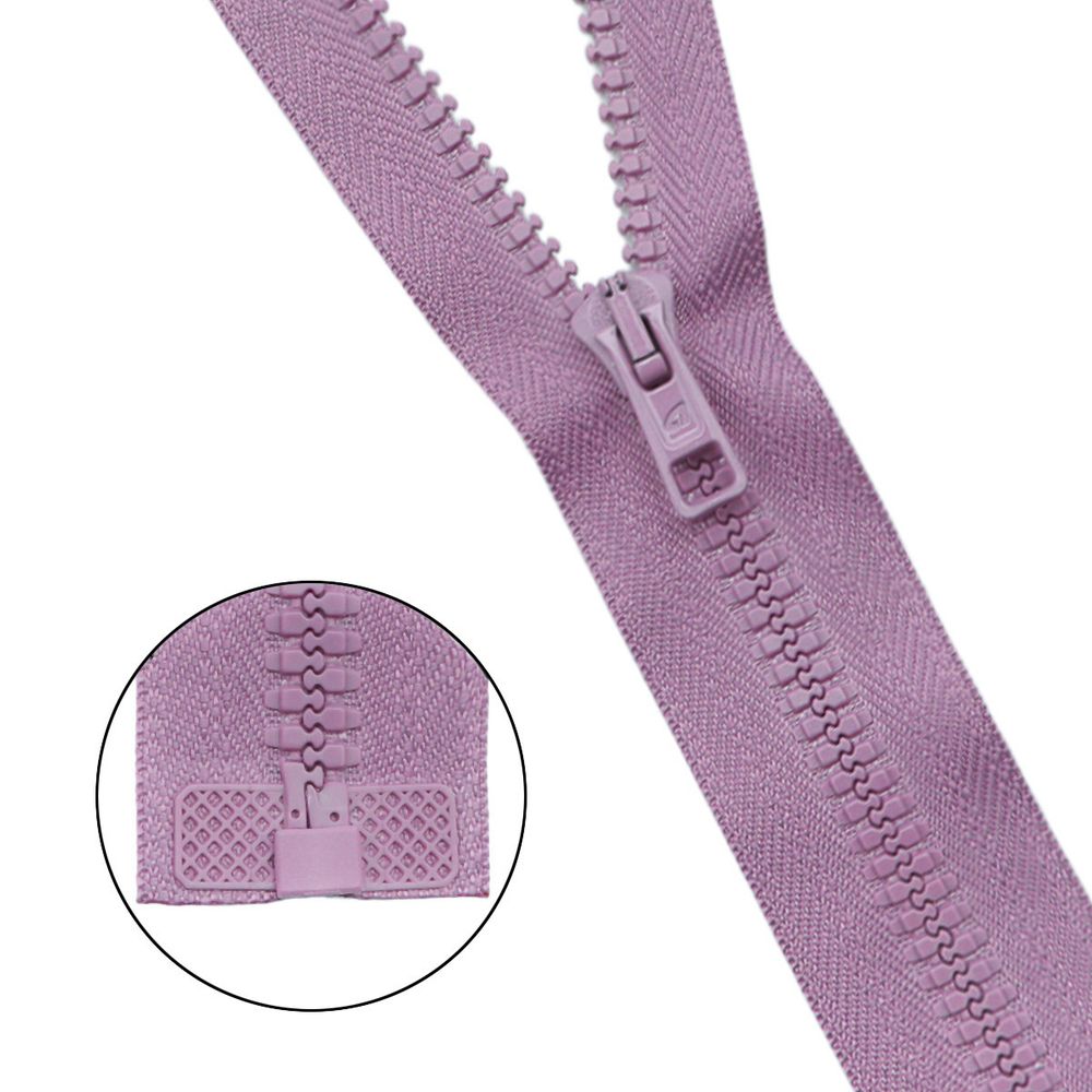 Молния трактор Arta Т6 (6 мм) 1 зам., разъем., 70 см, цв. 100 кремовый, уп.5 шт