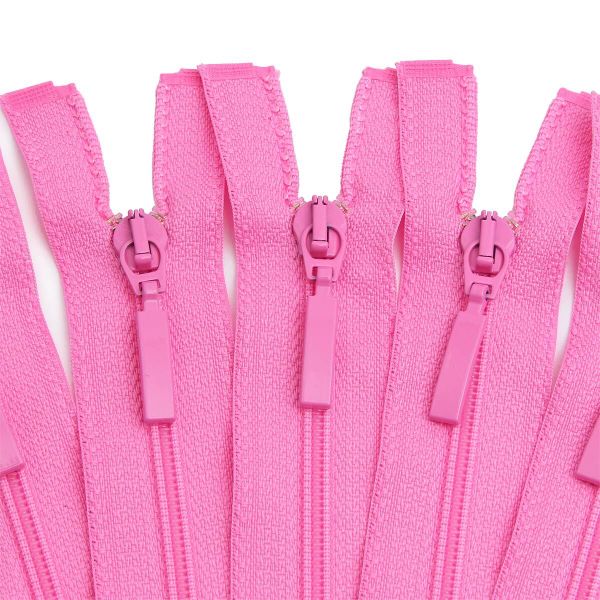 Молния спираль (витая) Arta Т5 (5 мм) 1 зам., разъем., 70 см, цв. 515 розовый, уп.5 шт