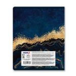 Тетрадь ученическая общая, матовая ламинация + тиснение золотой фольгой, A5+ 48 л. на скобе 65 г/м², белизна 100%, 10 шт, клетка в термоусадочной пленке, 000738 Созвездие успеха, Светоч 48ТЕТк-008