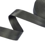 Стропа (ременная лента) 35 мм / 25 метров, толщ. 1.13 мм, [14.4 г/пог.м], 100% п/а, рис. 9358, мокрый асфальт, Gamma С3765Г17