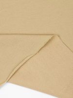 Футер 2х нитка петля Поливискоза стрейч 220г Small French Terry цв.S892 бежевый в нарезке 3м