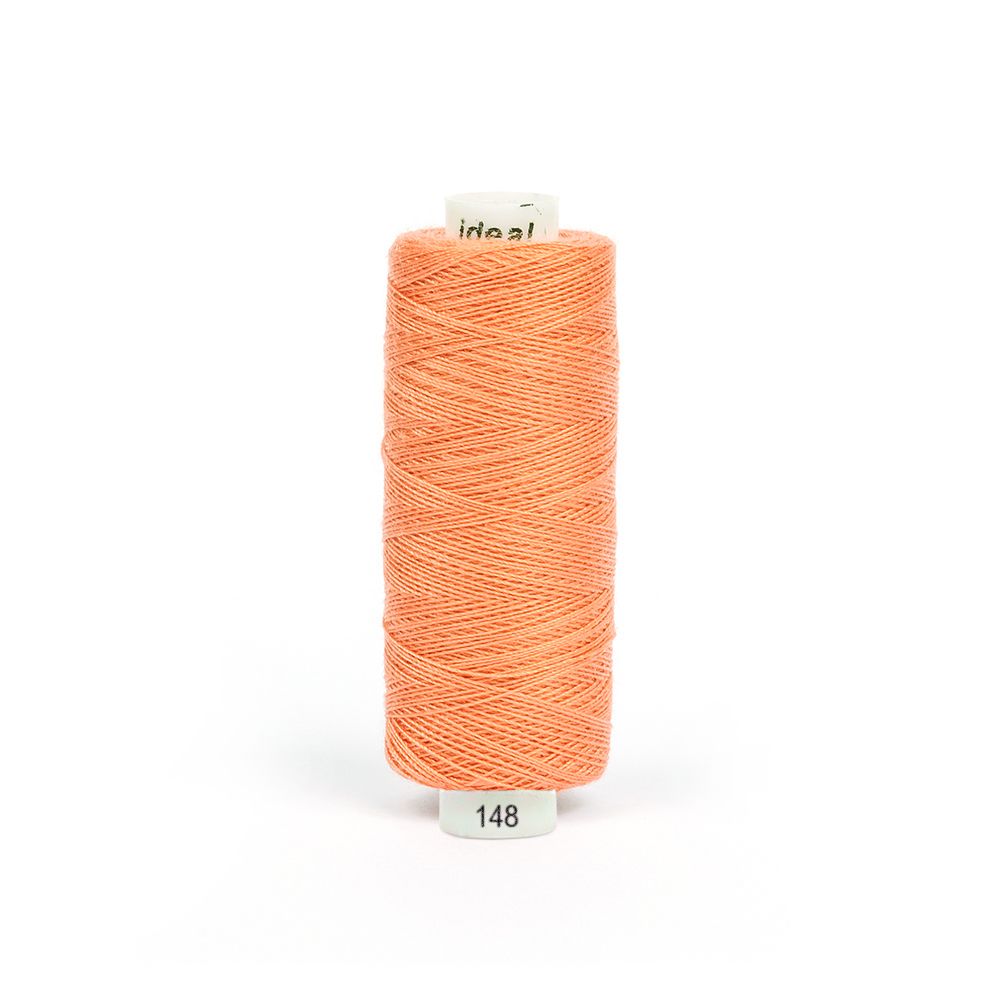 Нитки швейные бытовые Ideal 40/2, 366 м / 10 кат., 148 персиковый