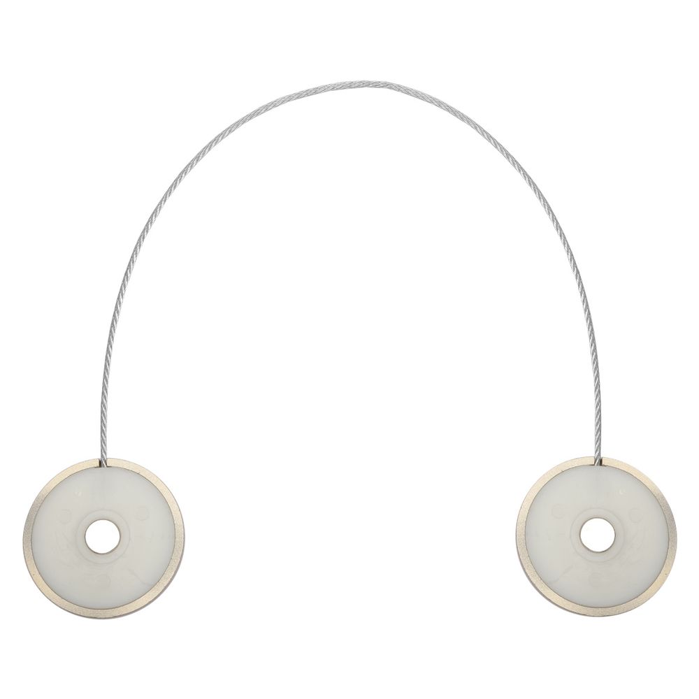 Клипсы для штор магнитные с тросом, 30см ⌀45, 6У