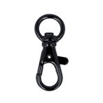 Карабин металл 12.0 мм (42х17 мм), 10 шт, 06 черн.никель, Gamma GH 102/12/10