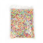 Бусины пластик набор буквы английские, M4H-B011, 500 г, Magic4Hobby