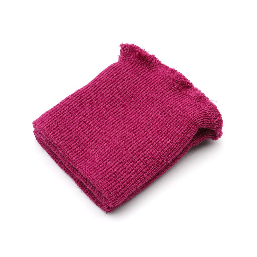 Манжеты трикотажные 6.0х7.0 см, 1 пара, тонкие малые 14 кл, 1х1, 345/8 фуксия, розовый