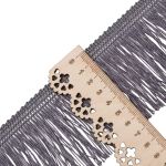 Бахрома отделочная 63.0 мм / 25 метров, 301 темно-серый, 0390-0310