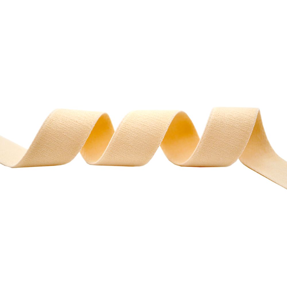 Резинка бельевая (бретелечная) 22.0 мм / 25 метров, св.бежевый