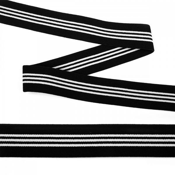 Резинка декоративная полоска 30.0 мм / 25 метров, ET.3053