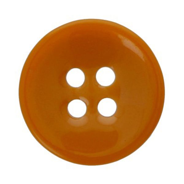 Пуговицы 4 прокола костюмные 15 мм, 36 шт, D844 грязно-оранжевый, Gamma RIO 0034