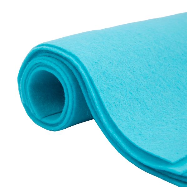 Фетр листовой 1 мм, 20х30 см, 5 шт, 028 голубой, Blitz FKC10-20/30