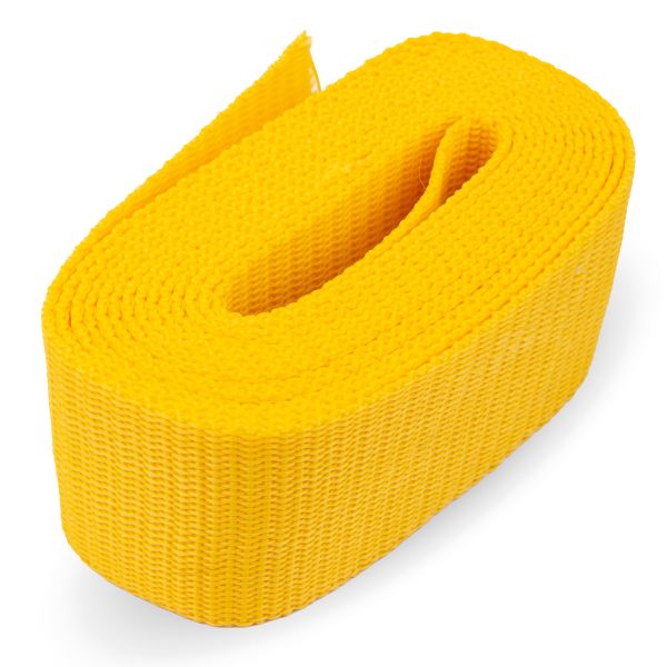 Стропа (ременная лента) 50 мм / 5х2.5 метра, 3731, желтый, 3731