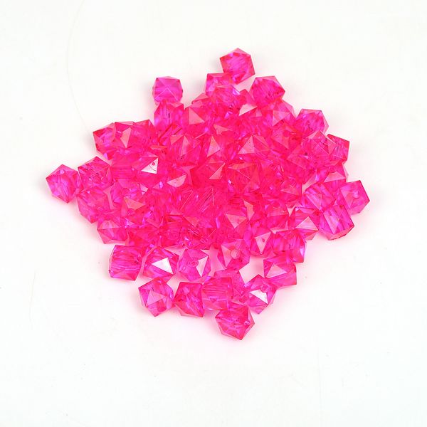 Бусины акрил ⌀10 мм, MG.3245-11 цв.11 малина, 500 г, Magic4Hobby