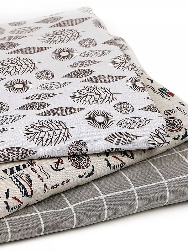 Льняная ткань 140 г/м², 150 см / 3 метра, TBY.DJ.03-3