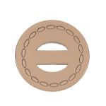 Пуговицы пальтовые/шубные BLITZ DRN 0127 44 (28 мм), 20 шт, №294 бежевый, Blitz DRN 0127