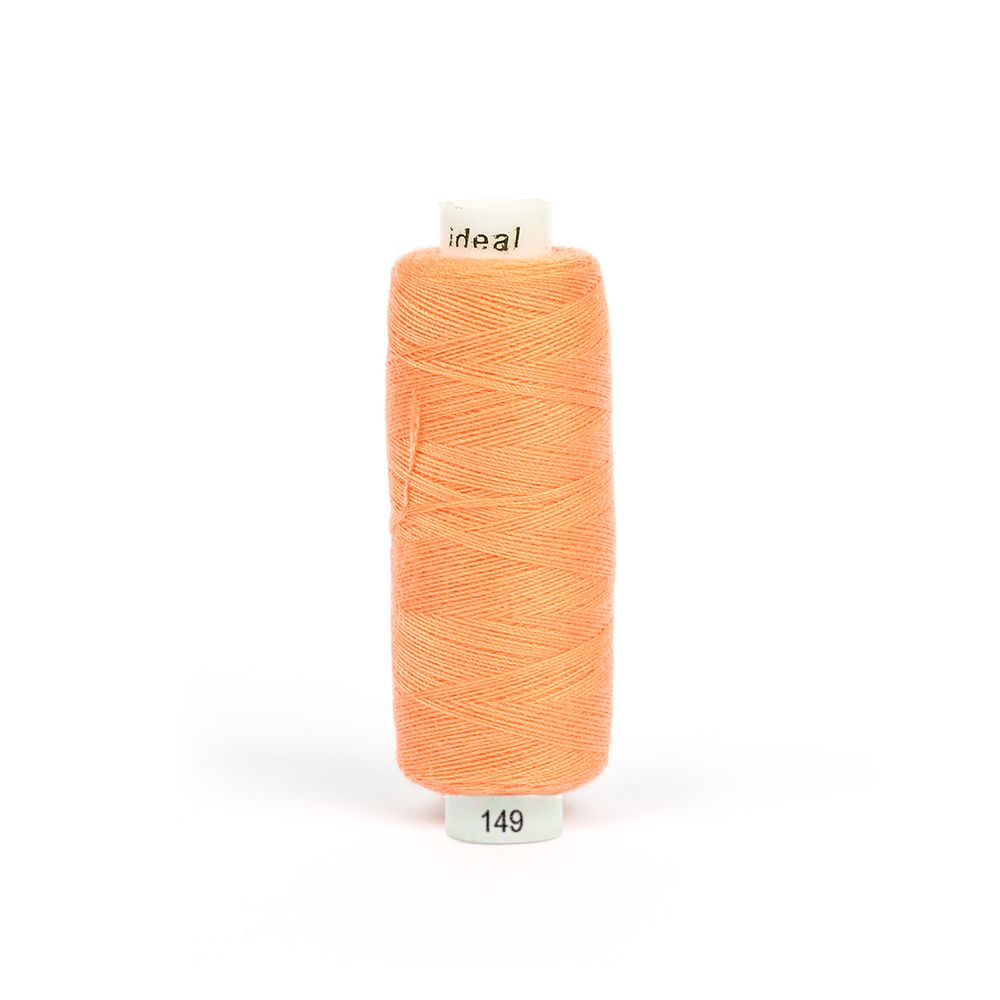 Нитки швейные бытовые Ideal 40/2, 366 м / 10 кат., 149 персиковый