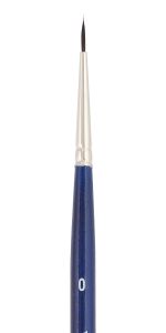 Кисть белка круглая №0, 10 шт, короткая ручка, Vista-Artista 10211-0