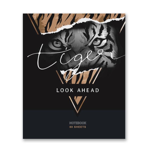 Бизнес-блокнот, матовая ламинация, A5+ 80 л. 18 шт, клетка, Взгляд 000417, Светоч 80ББТ5_2_5_1