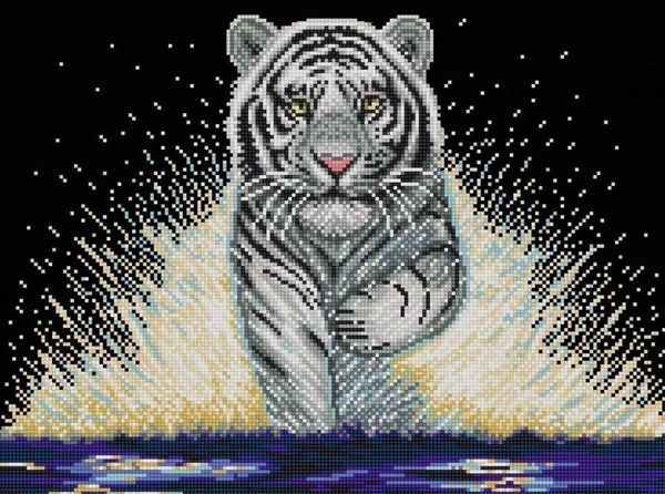 Рисунок для вышивания бисером Конек арт. 1457 К цели 29х39 см