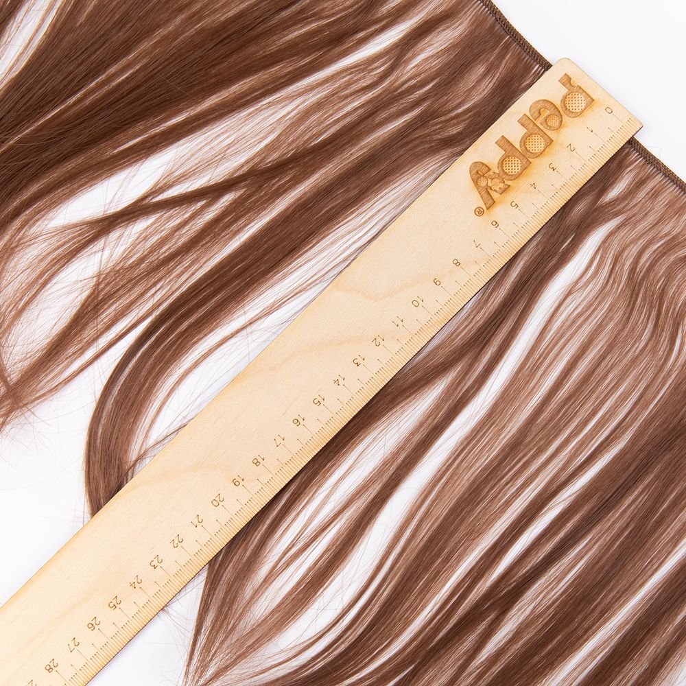 Трессы для кукол 25 см, 100 см, 40 г, 16 русый, HobbyBe HAR-2