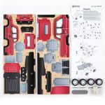 Пазл объемный 3D, 26 элементов, Серия Транспорт (мини) Пикап, Rezark ROM-09