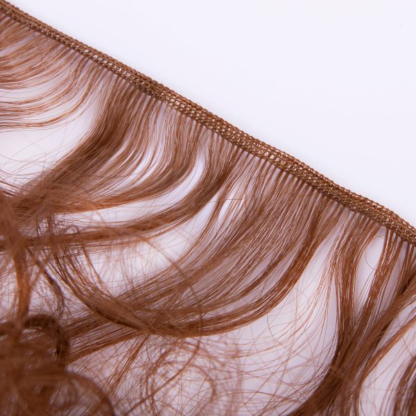 Трессы для кукол 15 см, 100 см, 38 г, 05 каштановый, HobbyBe HAR-4