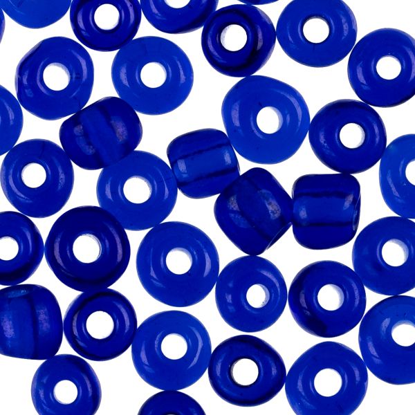 Бисер Zlatka 6/0 (4.1 мм), 100 г (10х10 г), №0008 т.синий, GR