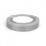 Лента металлизированная 15.0 мм / 22.85±1 метра, цв. серебро, Magic4Hobby, упак. 5 шт