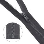 Молния трактор Arta Т6 (6 мм) 1 зам., разъем., 50 см, цв. 123 графит, уп.5 шт