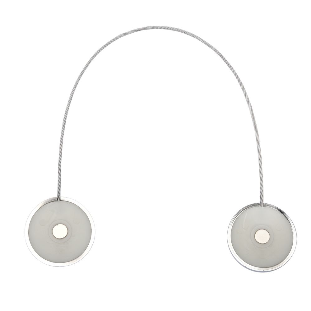 Клипсы для штор магнитные с тросом, 30см ⌀45, 1Р