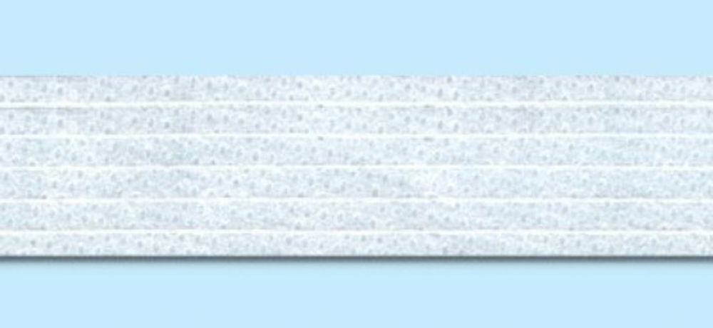 Тесьма усиленная Кромка клеевая 20 мм, (фасовка) 5х3 м, белый, W, Gamma G-120ht