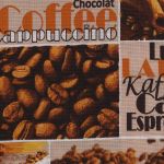 Полотно вафельное набивное арт 60 рис 5359 вид 1 Кофе 50х50см, Astra&Craft