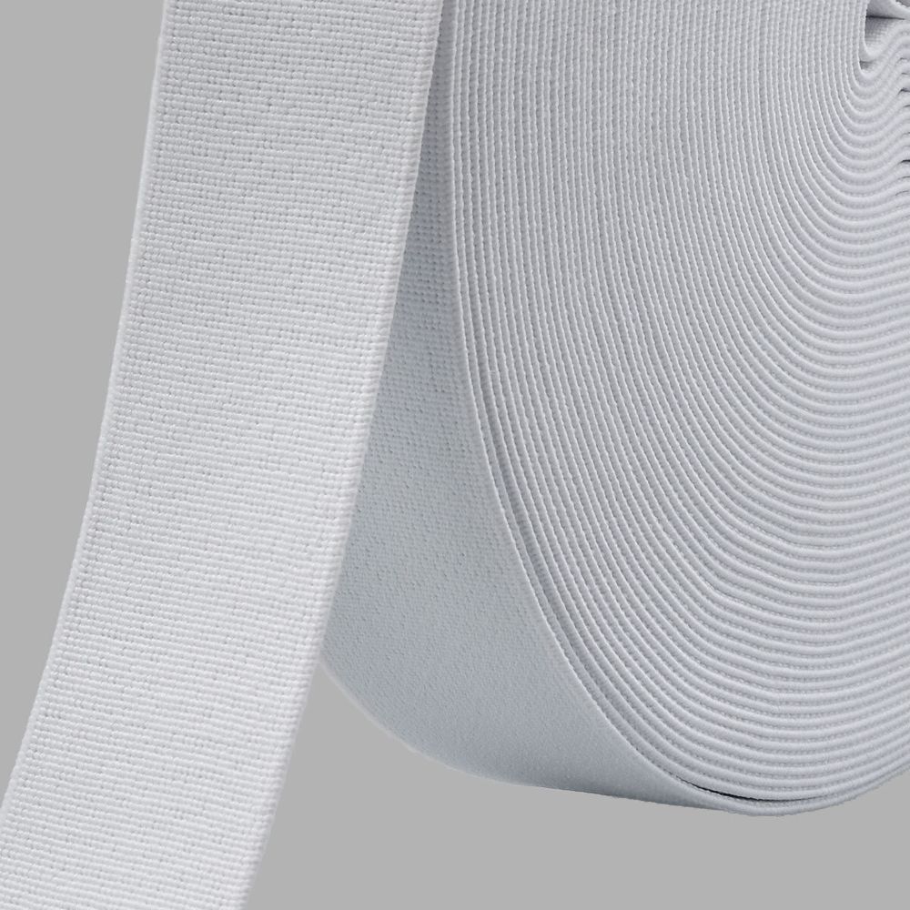 Резинка башмачная 40.0 мм / 25 метров, белый