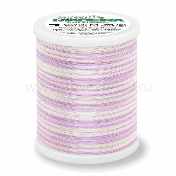 Нитки вышивальные хлопок Madeira Cotona №50, 1000 м, цв. 505, 9350, 5 катушек