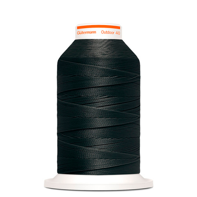 Нить для плотных и уличных тканей Gutermann Outdoor 40, 400 м, 798300, 1000 черный, 1 катушка