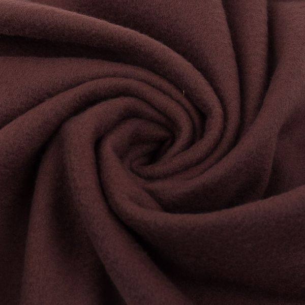 Флис 1-сторонний 230±10 г/м², 150 см / 10 метров, 492 т.коричневый, Gamma FG-001