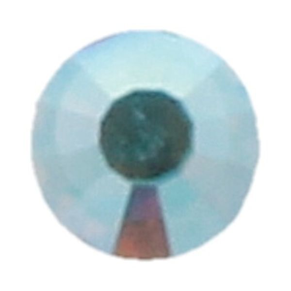 Стразы клеевые стекло 2.7 мм, 144 шт, SS10 перламутр (crystal АВ), Preciosa 438-11-612 i