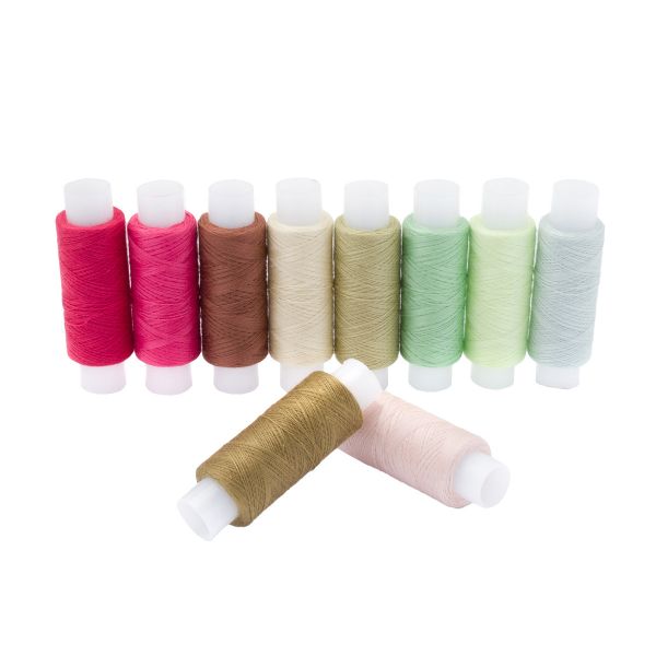 Швейные нитки (набор) 50/2, 10 кат. по 200 метров, ассорти №22, Astra&Craft