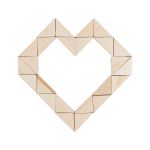 Заготовка деревянная Набор декоративных заготовок Треугольник, липа, 40 шт, 1.8-2.4 см, П-01 Mr.Carving