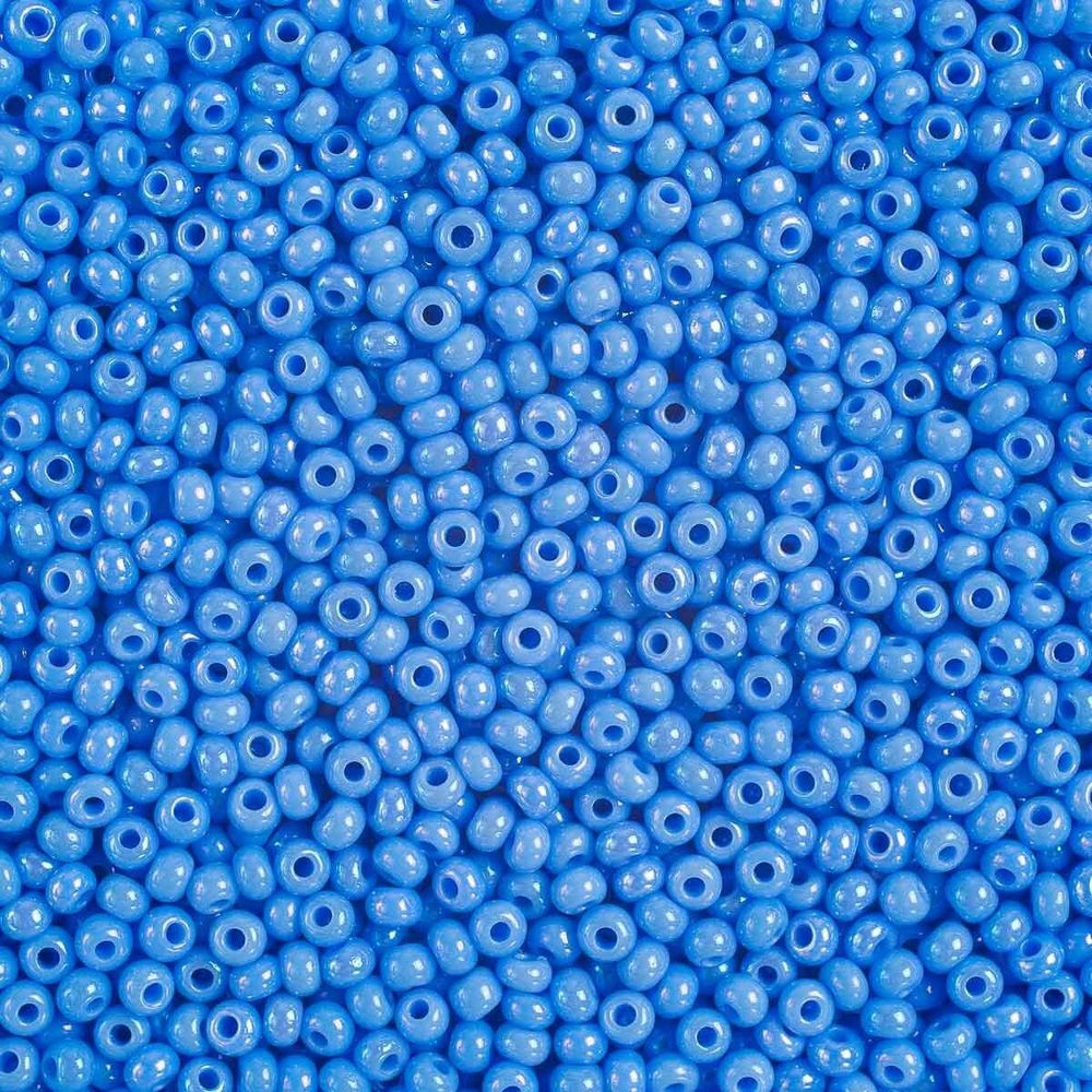 Бисер Preciosa непрозрачный с покрытием 10/0 (2.3 мм), круг.отв, 20гр, 5 шт, уп.5 шт