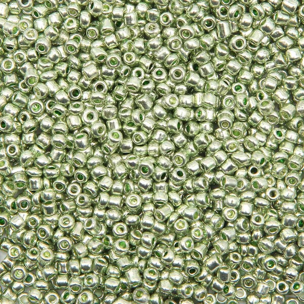 Бисер Astra&Craft 11/0 (2.1 мм), 200 г (10х20 г), цв. 1119 св. бирюза/глянцевое покрытие