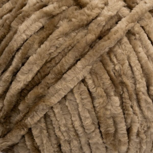 Пряжа Вязь Велюровая 120 / уп.3 мот. по 100 г, 120 м, 19 светло-коричневый