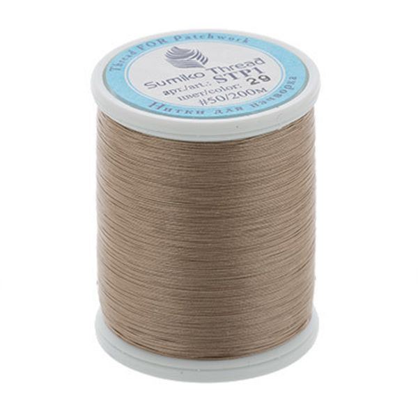 Нитки для пэчворка SumikoThread 200 м, (219 ярд), 29 т.бежевый