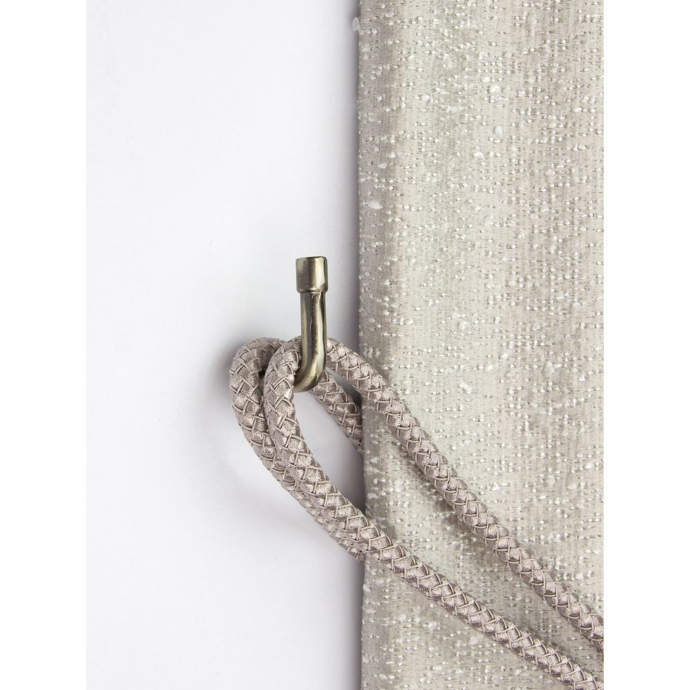 Крючок-держатель для подхватов 40 мм, металл, 1 бронза, X455