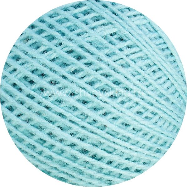 Пряжа ПНК им.Кирова Флокс / уп.20 мот. по 25 г, 150м, 2002 светлая бирюза