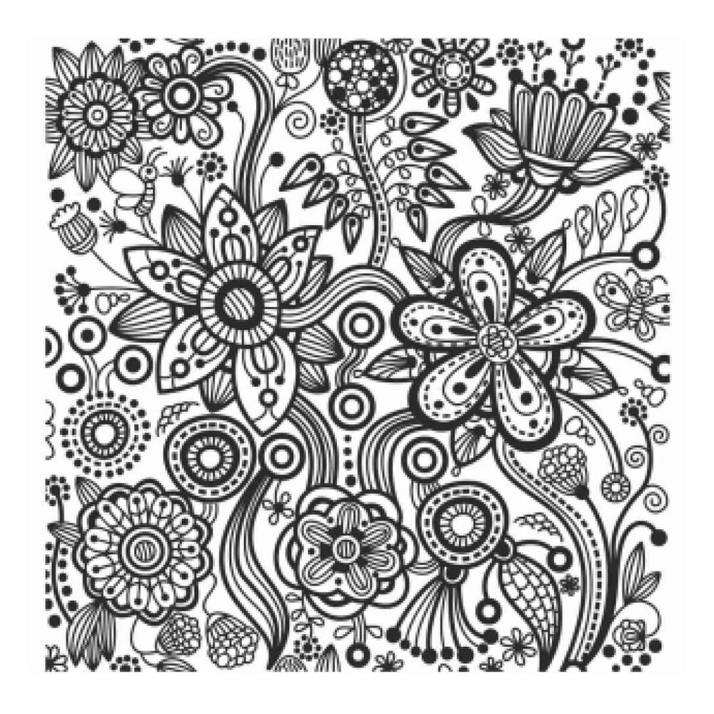 Текстурный лист Craft&Clay TSN, 15 Цветочная поляна